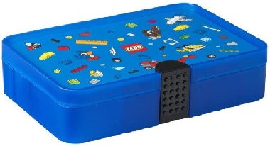 lon box LEGO ICONIC s pihrdkami - modr - neuveden