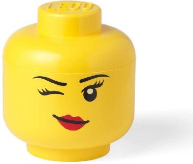 Úložný box LEGO hlava (velikost S) - whinky - neuveden