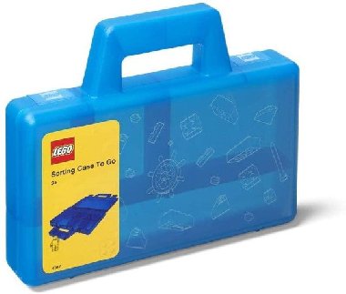Úložný box LEGO TO-GO - modrý - neuveden
