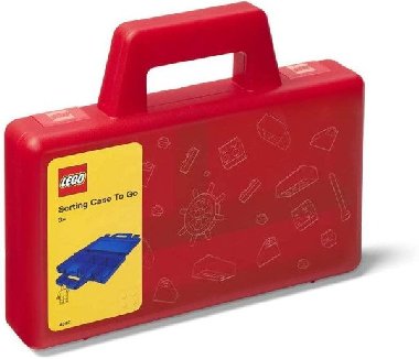 Úložný box LEGO TO-GO - červený - neuveden