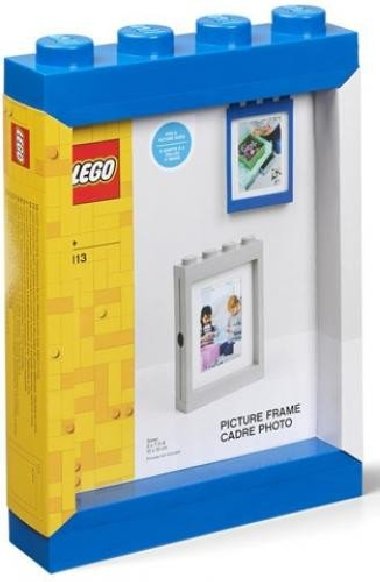 Fotorámeček LEGO - modrý - neuveden