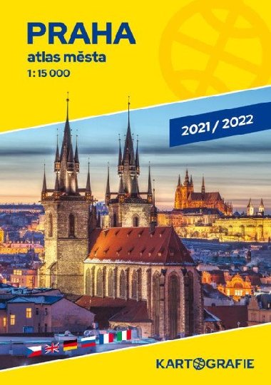 Praha - 1:15 000 atlas města - neuveden