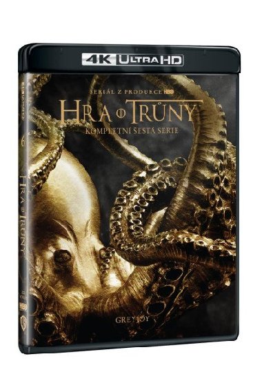 Hra o trůny 6. série (4 Blu-ray 4K Ultra HD) - neuveden