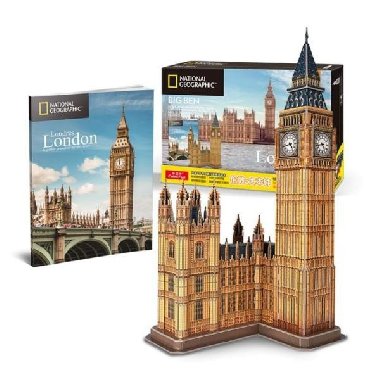 Puzzle 3D National Geographic - Big Ben 94 dlk - neuveden