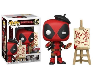 Funko POP Marvel: Deadpool as French Painter (exclusive special edition) - neuveden