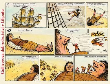 Gulliverova dobrodrustv v Liliputu - Jonathan Swift