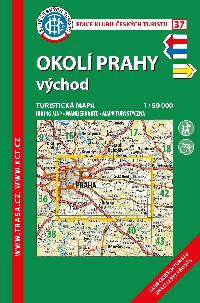 Okol Prahy vchod - mapa KT 1:50 000 slo 37 - 9. vydn 2019 - Klub eskch Turist
