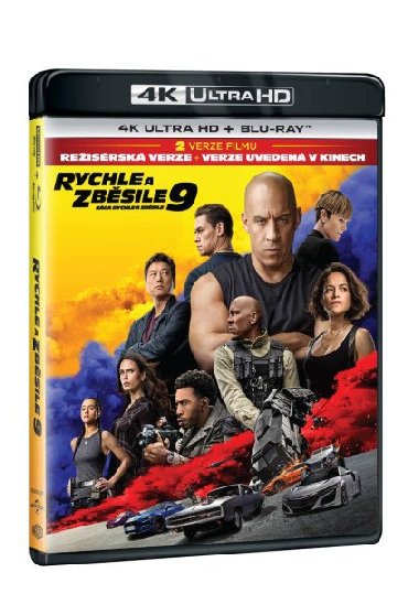 Rychle a zběsile 9 (4K Ultra HD + Blu-ray) - původní a režisérská verze - neuveden