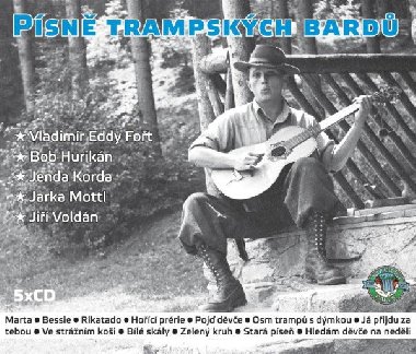 Psn trampskch bard - 5xCD - Vladimr Eddy Fot; Bob Hurikn; Jenda Korda