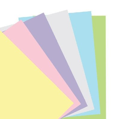 Filofax papír čistý A5 - pastelový - neuveden