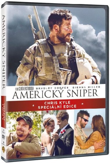 Americk sniper Speciln edice 2DVD - neuveden