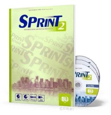 Sprint 2 - Teachers Book + 2 Class Audio CDs +Tests & Resources + Test maker Multi-ROM - Prodromou Luke, Morris E. Catrin