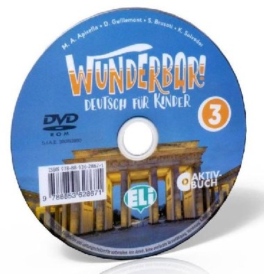 Wunderbar! 3 - Aktivbuch (DVD-ROM) - Apicella M. A., Guillemant D.