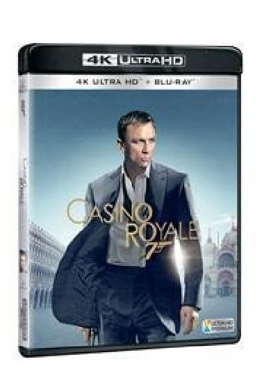 Casino Royale (2006) 2 Blu-ray (4K Ultra HD + Blu-ray) - neuveden