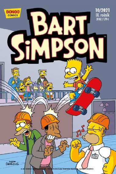 Simpsonovi - Bart Simpson 10/2021 - kolektiv autor