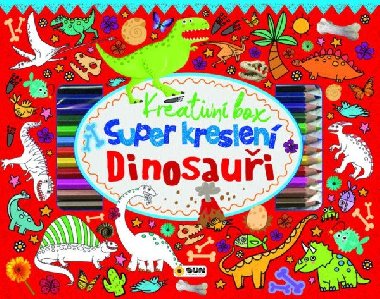 Super kreslení Dinosauři - Kreativní box - neuveden