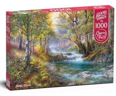 Cherry Pazzi Puzzle - Potok v lese 1000 dílků - neuveden