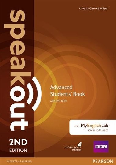 Speakout Advanced Students Book with Active Book with DVD with MyEnglishLab, 2nd - Clare Antonia
