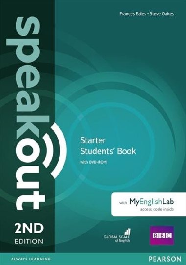 Speakout Starter Students Book with Active Book with DVD with MyEnglishLab, 2nd - Oakes Steve
