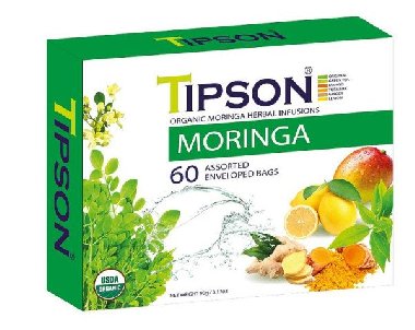 Čaj TIPSON BIO Moringa kazeta 60 ks x 1,5g - neuveden