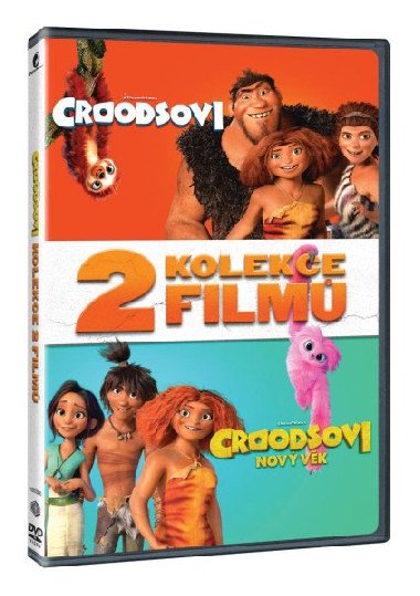 Croodsovi 1+2 (kolekce 2 DVD) - neuveden