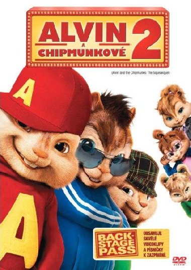 Alvin a Chipmunkov 2 DVD - neuveden