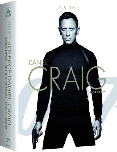 BOND - Daniel Craig 4x Blu-ray - neuveden