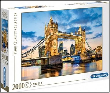 Clementoni Puzzle - Tower Bridge 2000 dílků - neuveden