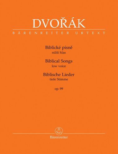 Biblické písně op. 99 - Antonín Dvořák