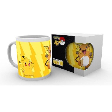 Pokémon keramický hrnek 320 ml - Pikachu Evolve - neuveden