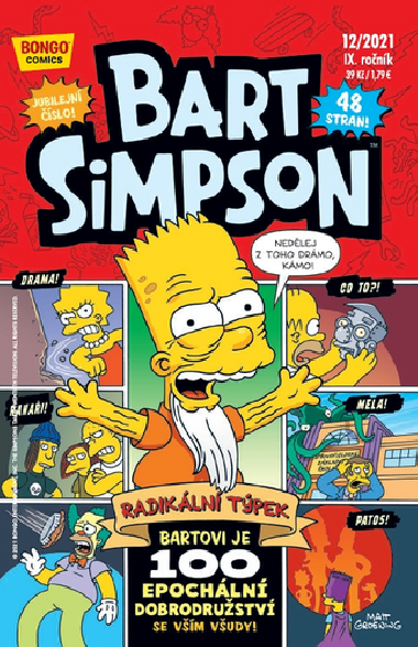 Bart Simpson 12/2021 - Matt Groening