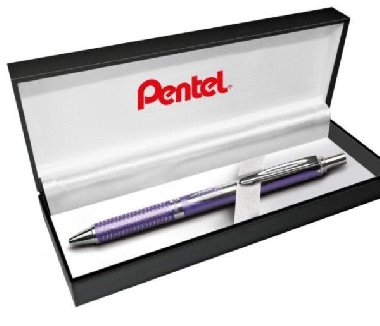 Pero gelové Pentel EnerGel BL407 - fialové 0,7mm v dárkové krabičce - neuveden