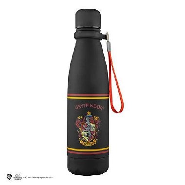Harry Potter Nerezová láhev 500 ml na teplé a studené nápoje - Nebelvír - neuveden