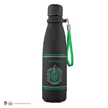 Harry Potter Nerezová láhev 500 ml na teplé a studené nápoje - Zmijozel - neuveden