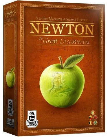 Newton & Velk objevy CZ/EN - strategick deskov hra - neuveden