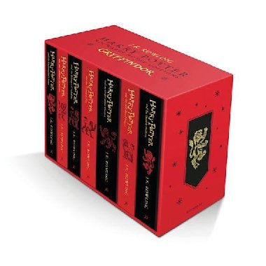 Harry Potter Gryffindor House Editions Paperback Box Set - Rowlingová Joanne Kathleen