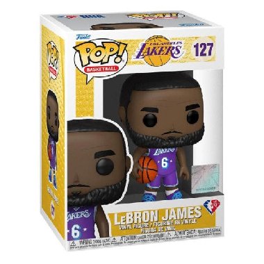 Funko POP NBA: Lakers - LeBron James (Yellow Jersey) - neuveden