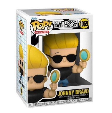Funko POP Animation: Johnny Bravo - Johnny w/Mirror&Comb - neuveden