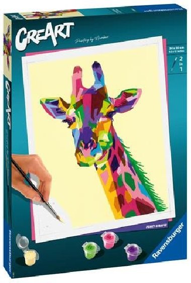 Ravensburger CreArt - Vtipná žirafa - neuveden