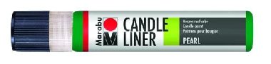 Marabu Candle Liner na svíčky - zelený 25 ml - neuveden