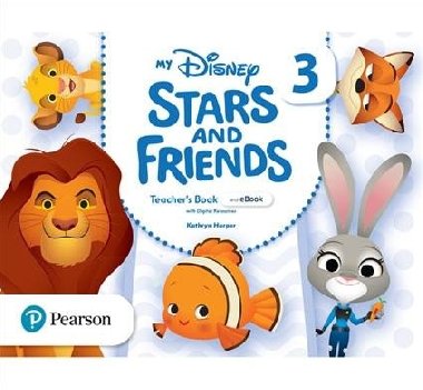 My Disney Stars and Friends 3 Teachers Book with eBooks and digital resources - Harper Kathryn