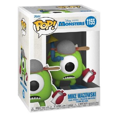 Funko POP Disney: Monsters Inc 20th - Mike w/Mitts - neuveden