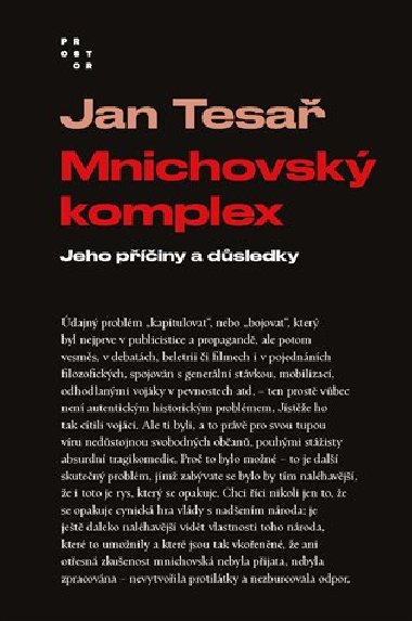 Mnichovsk komplex - Jeho piny a dsledky - Jan Tesa