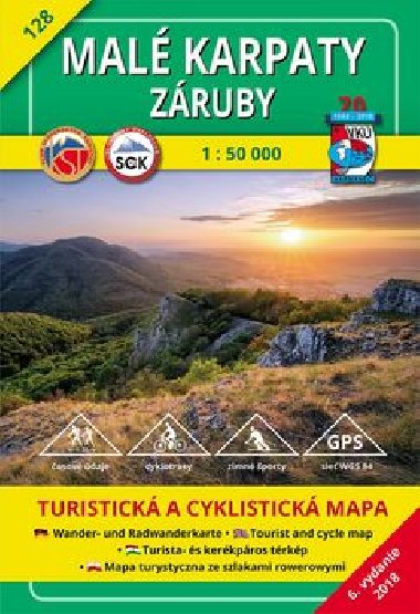 Mal Karpaty Zruby - mapa VK 1:50 000 slo 128 - Vojensk kartografick stav