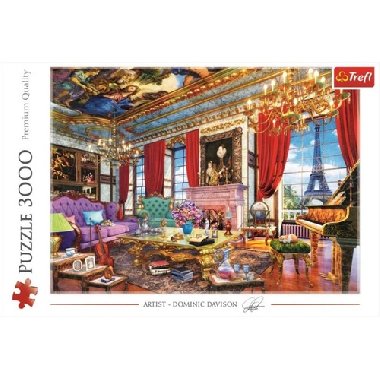 Trefl Puzzle Pařížský palác 3000 dílků - neuveden