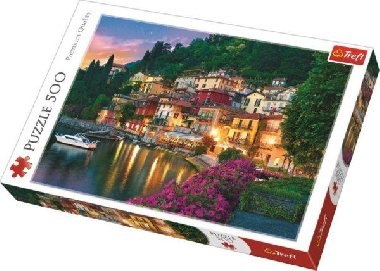 Trefl Puzzle Itálie Jezero Como 500 dílků - neuveden