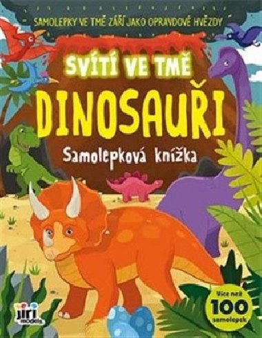 Samolepková knížka - Dinosauři - Jiri Models