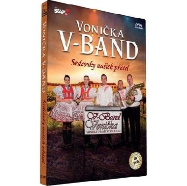 Vonička V-Band - Srdcovky našich přátel CD + DVD - Vonička V-Band
