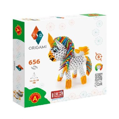 PEXI Origami 3D - Jednorožec - neuveden