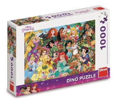 Puzzle Disney Princezny 1000 dílků - neuveden
